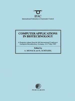 cover image of Computer Applications in Biotechnology